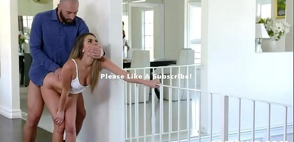  Stepdaughter Athena Faris Almost Gets Caught Fucking Her Daddy
